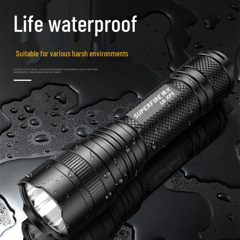 SupFire Outdoor High-Power Waterproof Flashlight