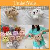 Adorable Cat Plush Shoulder Bag For Girls Cute Animal Cartoon Purses Fall Winter 2023