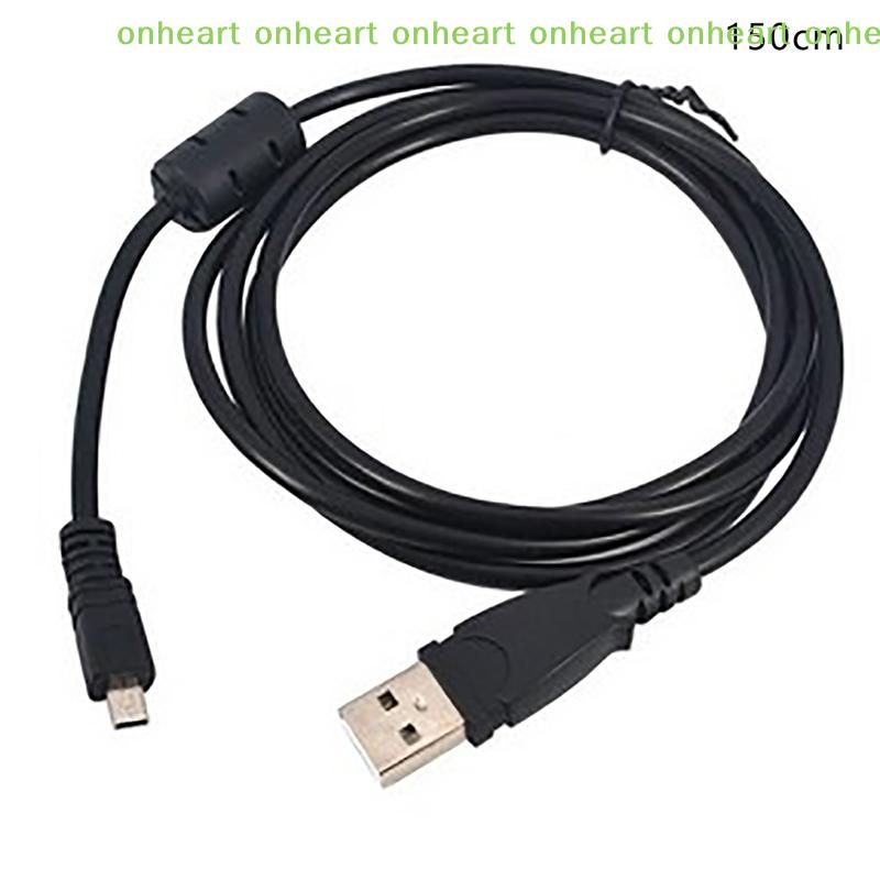 [C]USB Data Cable Camera Data Pictures Video Sync Transfer Cables 8pin 150cm for Nikon Olympus Pentax Sanyo