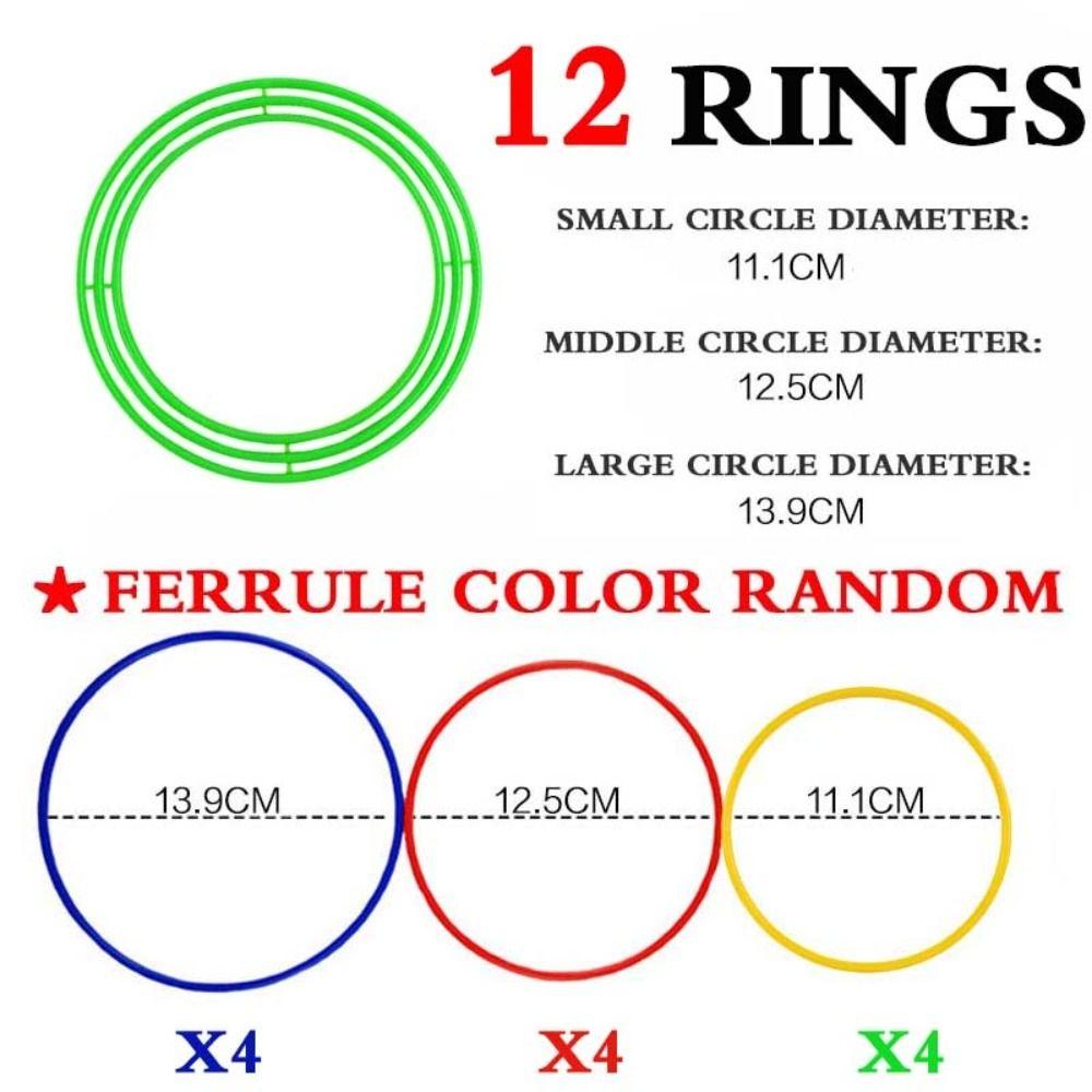 Stacked Layers Outdoor Ferrule Toys Set Kitten Puppy Children's Hoop Toys  Fun & Toy