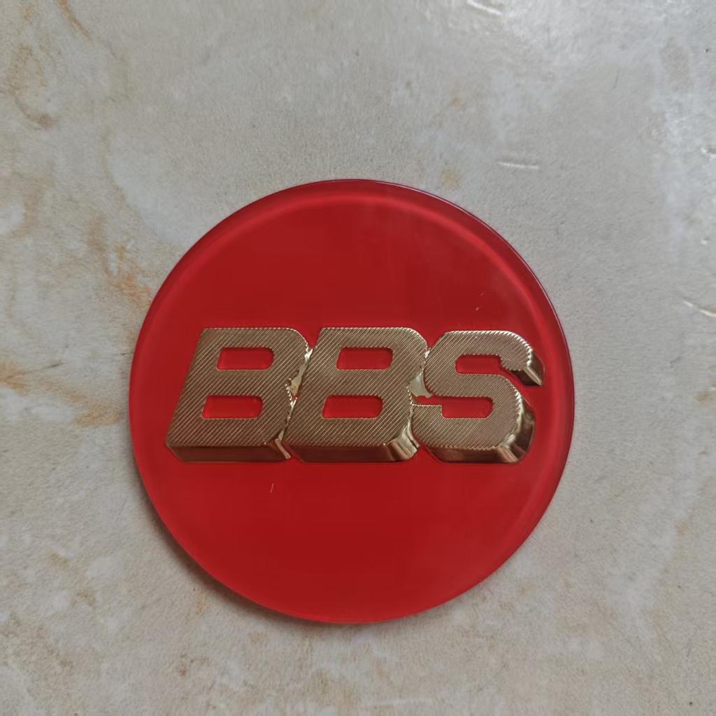 4 pezzi/SET 69mm Adesivi BBS Per 09.24.030 Tappi Centrali Ruota BBS 3D Acrilico Tappi Centrali Ruota Auto Copriruota 0924030 Mozzo Ruota BBS