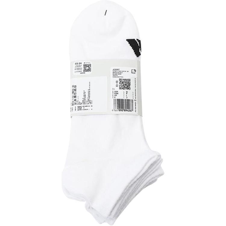 adidas Ankle Socks Unisex 3 Pack JC9266