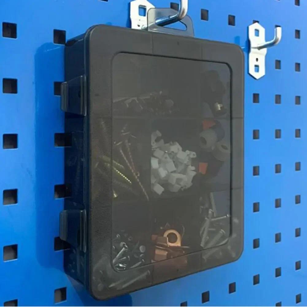 Plastikowe pudełko do przechowywania śrub i wkrętów z wieloma przegródkami Skrzynka na narzędzia z częściami Skrzynka na narzędzia sprzętowe Skrzynka na narzędzia do naprawy Componentów elektronicznych Siatka na wiertła