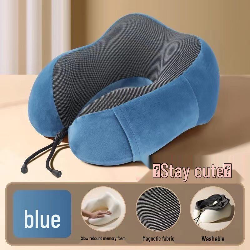 Bærbar U-formet Reisepute med Memoryskum for Studentstøtte