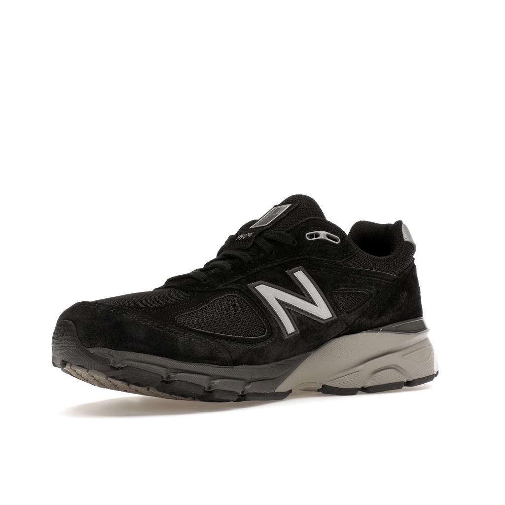 New Balance 990v4 Vyrobeno v USA Černá Stříbrná 2023 Pánské Tenisky Šedá U990BL4
