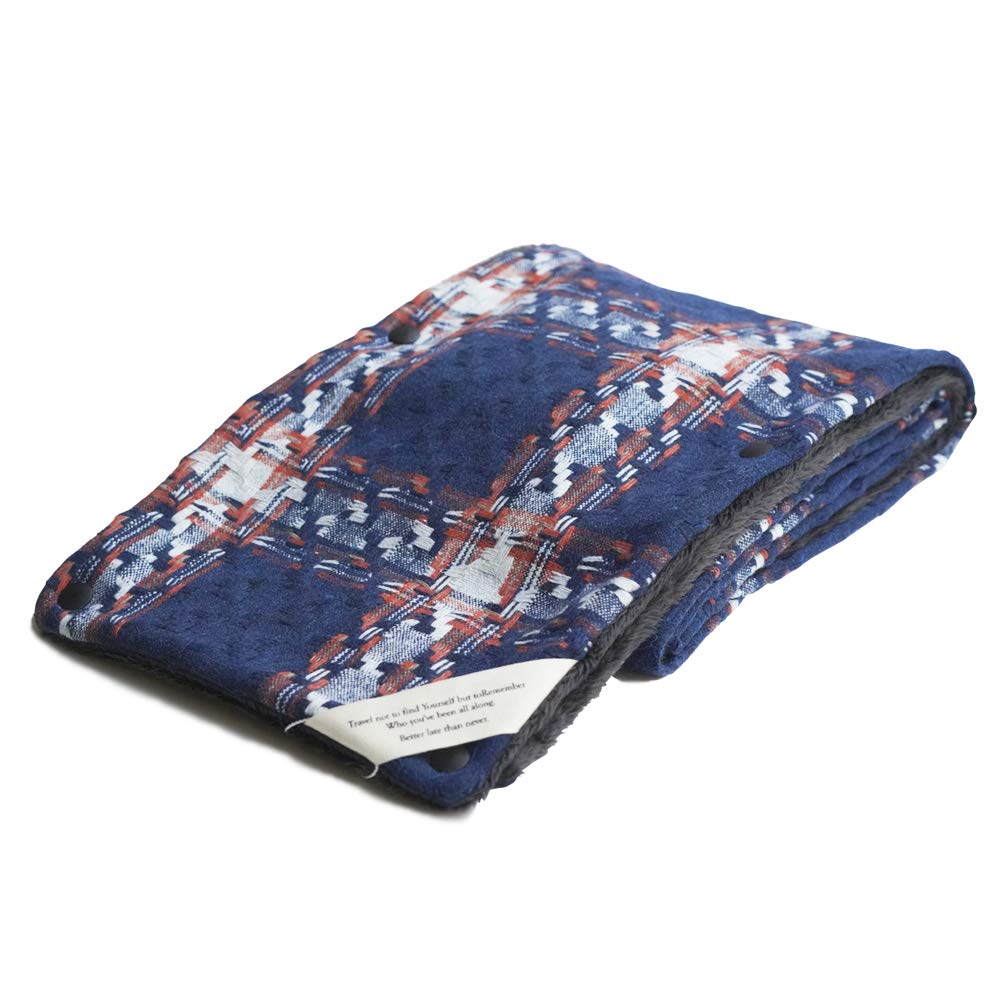 nakota Original Fleece Warm Snood Free Cross Blue Micro-Boa 2-Way Scarf, Size,