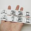 3D ABS Car Letters Logo A180 A220 A260 Badge Rear Trunk Emblem For Mercedes Benz A Class A180 A200 A220 A260 W177 Tail Marking