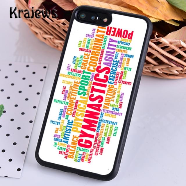 Krajews Gymnastics Balance Beam Original Phone Case For iPhone 17 Air 16 15 14 Plus 11 12 13 Pro Max Coque Shell Fundas