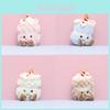 Adorable Birthday Cake Plush Doll Cute Stuffed Toy For Kids With Soft Fabric And Keychain