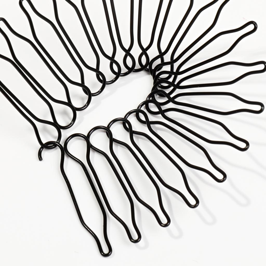 1/3Pcs Base U Shape Hair Styling Accessories for Women Girls French Twist Updo Bun Holder Tools Invisible Broken Hair Hairpin