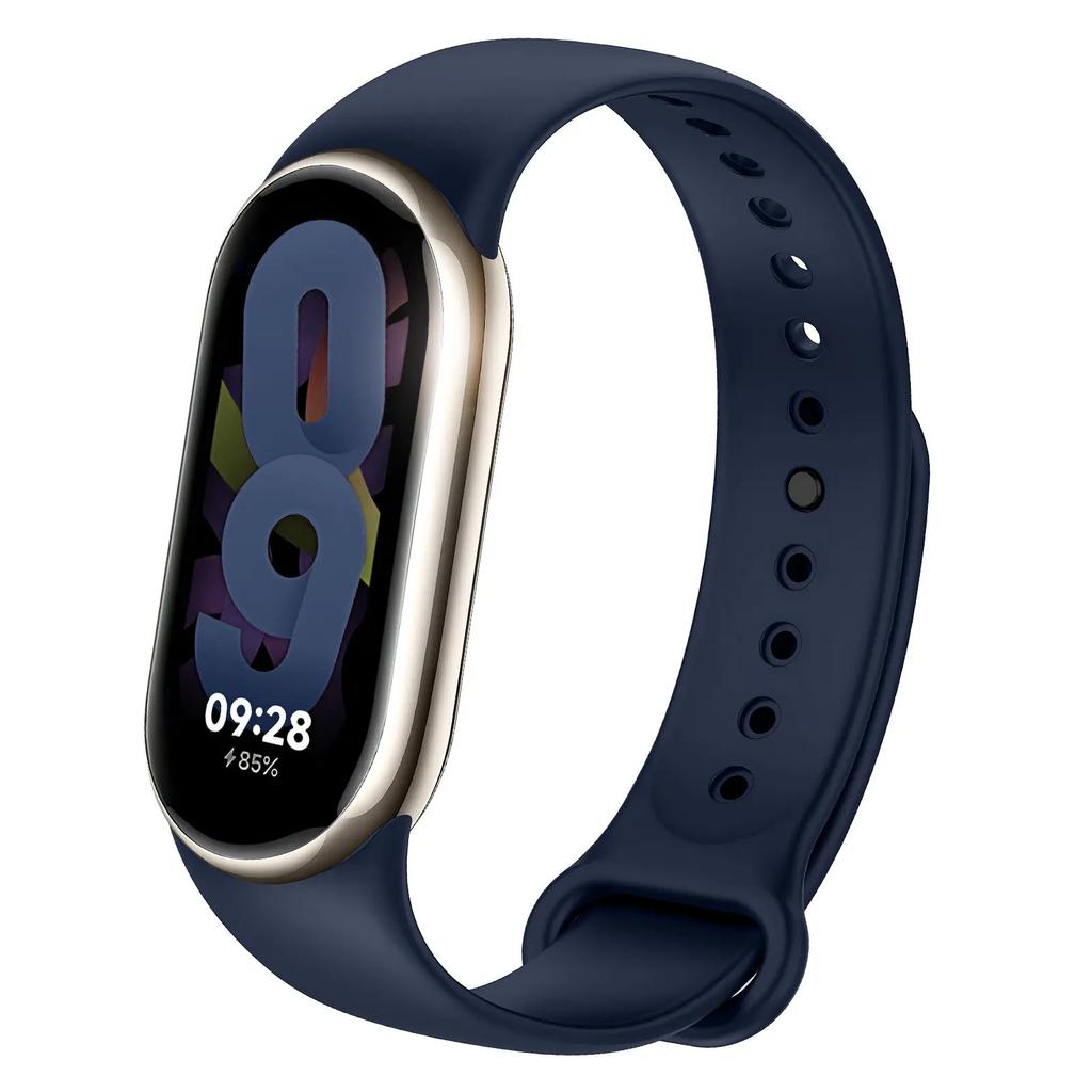 for Mi Band 8 9 Strap mi band 8 Accessories Silicone Sport Replacement belt Wrist pulseira correa for Xiaomi MiBand 9 Bracelet