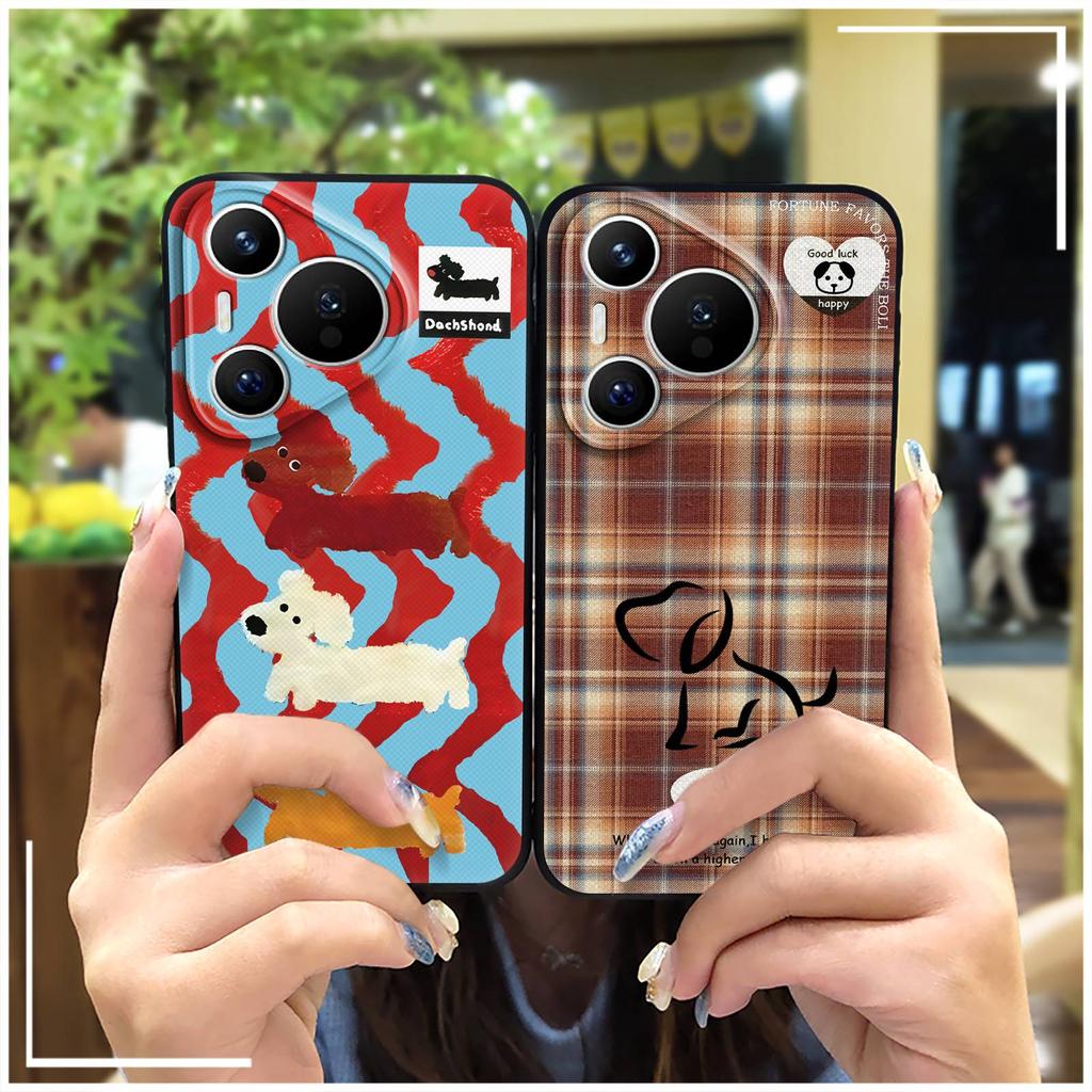 Silicone Soft case Phone Case For Huawei P70 Pro/Pura 70 Pro+ Protective Anti-knock Dirt-resistant Full wrap Cartoon TPU