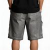 Men's Fashionable Casual Washed And Distressed Five-inch Length Sports Shorts