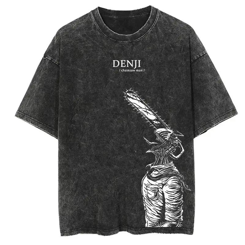 New Arrival Mens Clothes Tee Shirt Homme Graphic T-Shirts Men Tshirt for Men Ropa Hombre Vintage Washed New in Top & Tees