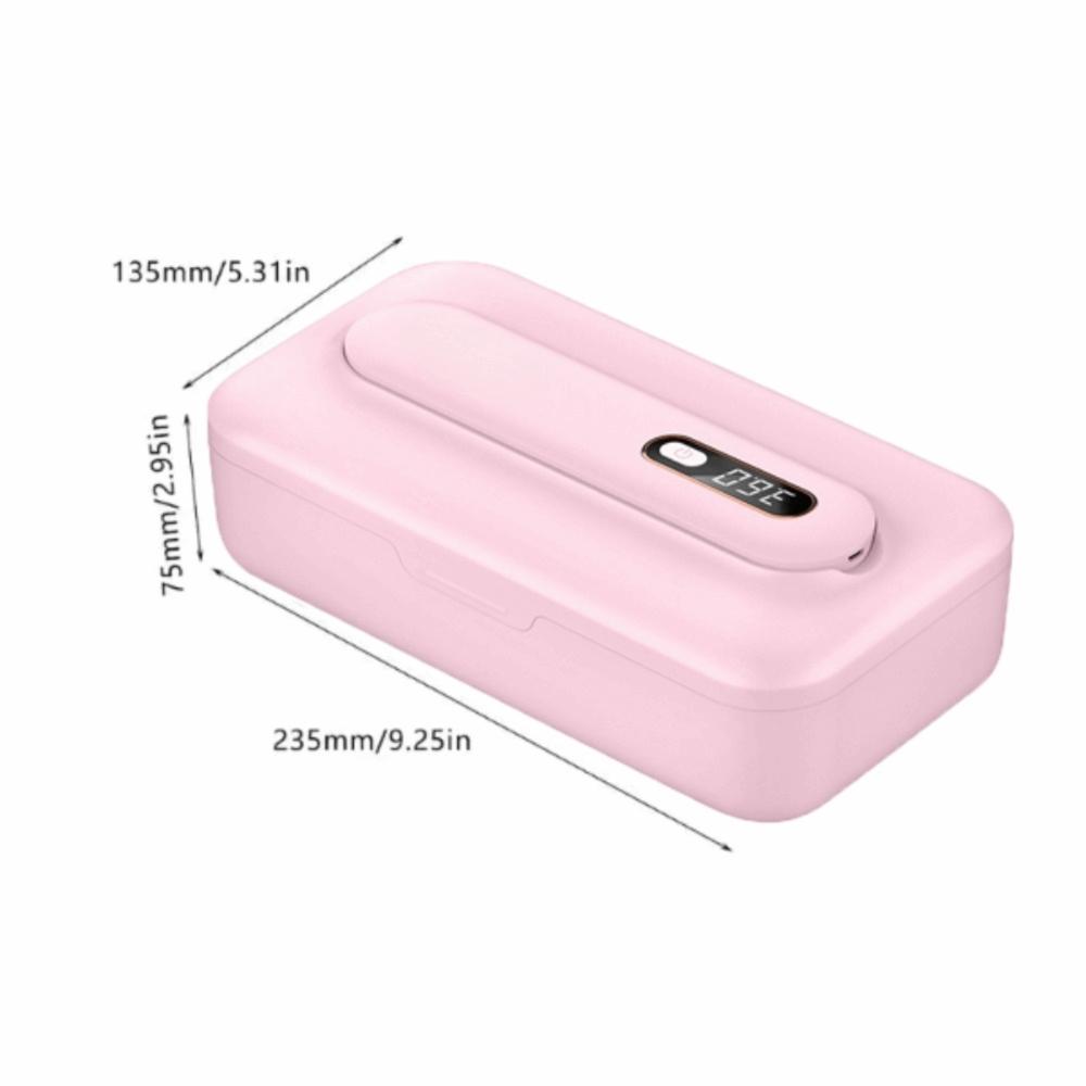 Quick Sterilizer Pacifier Organiser Case Multifunctional Teething Toy Box  Baby Essentials розовый