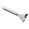 Stainless Steel Corn Peeler With Ergonomic Round Handle For Effortless Kernel Removal In Home Or Outdoor Kitchens