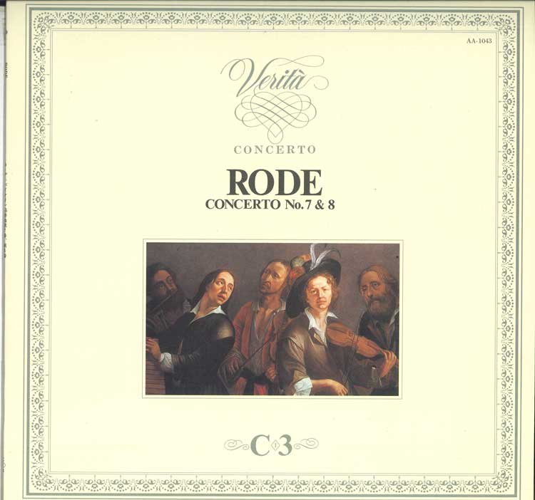 

LP Record KARL SUSKE, JAN HORAK - Rode Concerto No.7 & 8 AA1043 DEUTSCHE GRAMMO 1978 US Rock Used