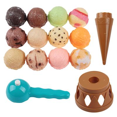 Educational Toys For Baby Gifts Children Simulation Food Kitchen Props Ice Cream Stack Up Play Kids Pretend Play Toys