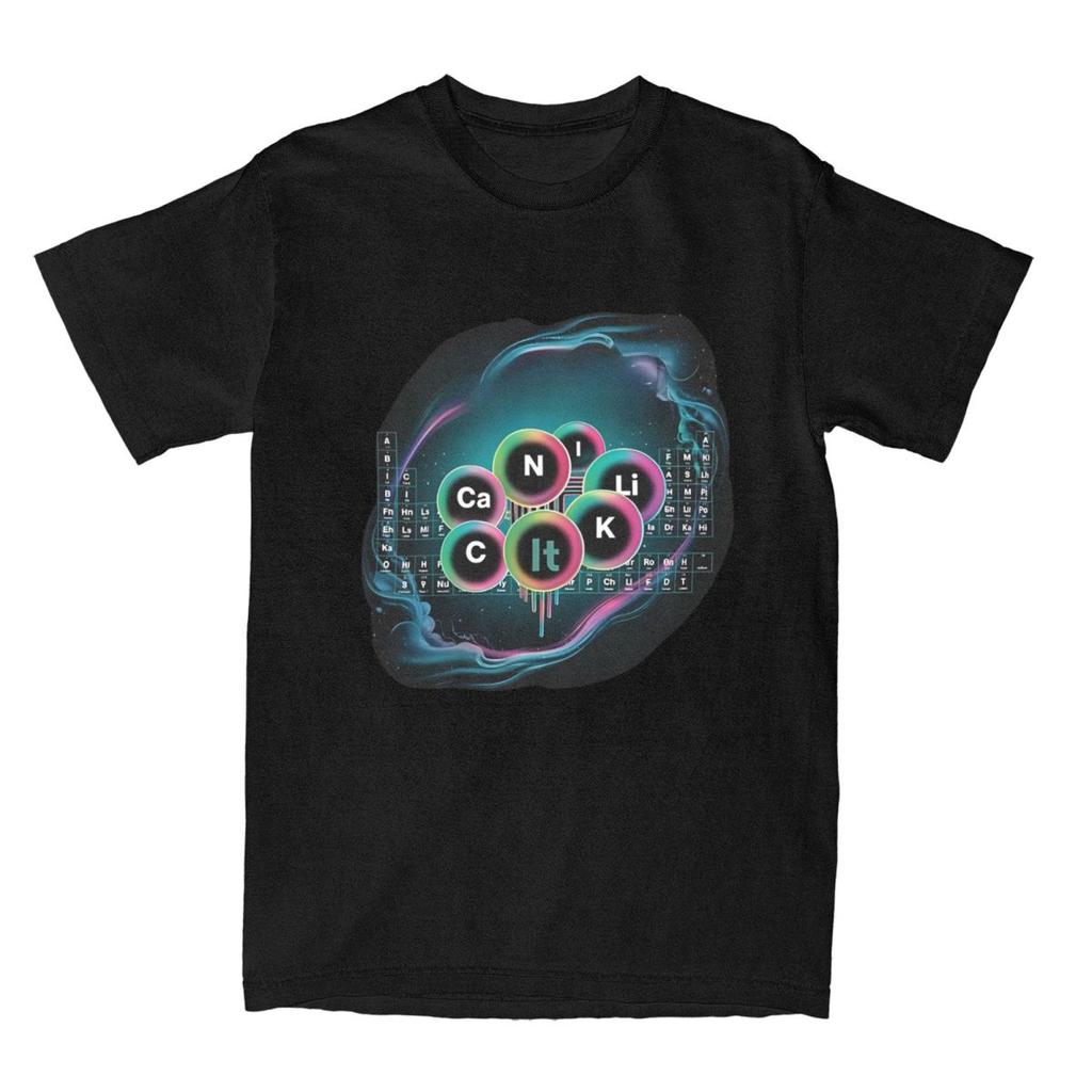 Can I Lick It Chemistry T Shirt Men Women Cotton Awesome T-Shirt O Neck Periodic Table Tee Shirt Short Sleeve Clothing Plus Size
