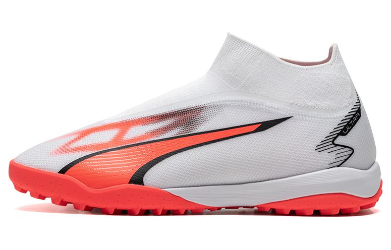 PUMA Ultra Match + Ll Tt White Red 107513-01 44
