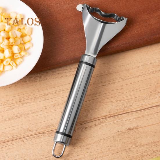 Stainless Steel Corn Cob Peeler Easy-to-Use Magic Corn Stripper Tool Versatile Corn Thresher for Kitchen Gadget for Home Cooks