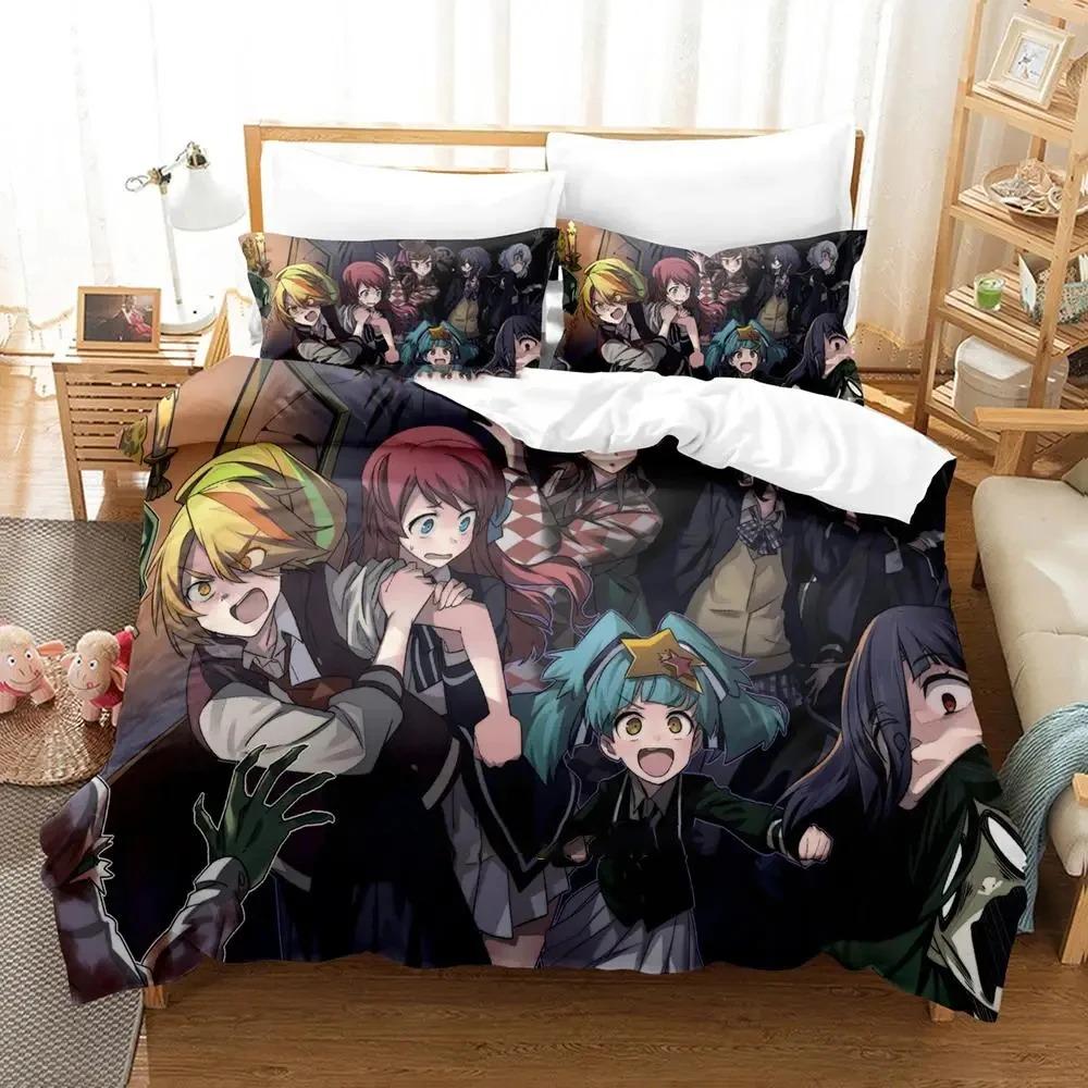 

Anime Zombie Land Saga Comfortable Duvet Quilt Cover Pillowcase Bedding Set Children Bedroom Decoration Home Textile 70x133cm 2pcs