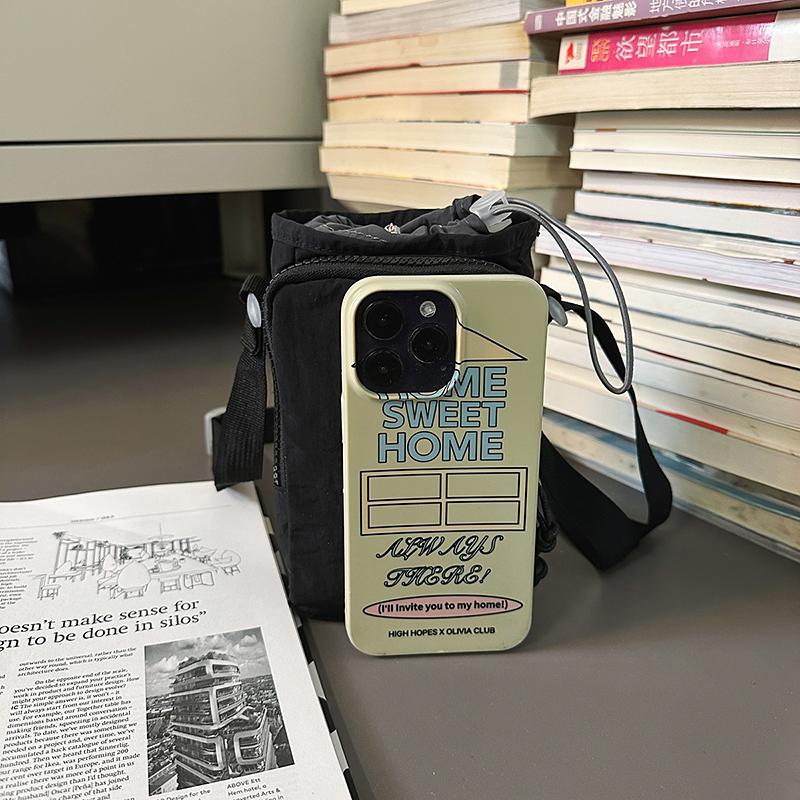 Women's Contrast Color Crossbody Bag Men's Outdoor Sports Mobile Phone Bag Lightweight Travel Shoulder Bag