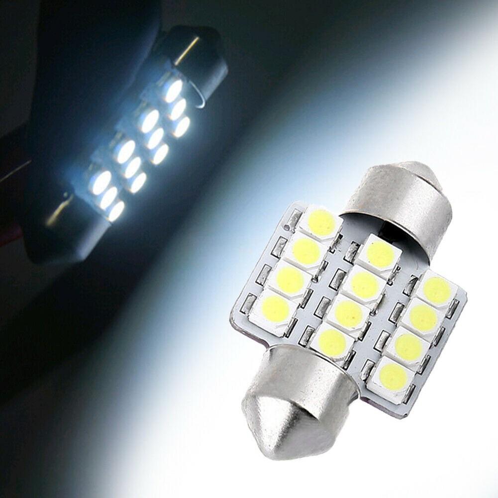 6000K License Plate Light Car Festoon Interior LED
