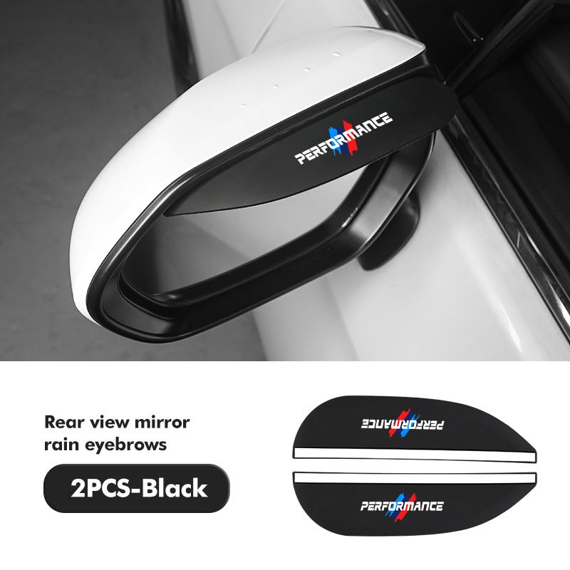 

2pcs Carbon Fiber Car Rearview MirrorEyebrow Rain Cover For BMW X1 X3 X4 X5 X7 G20 G38 F20 F39 F48 E46 E60 E36 E39