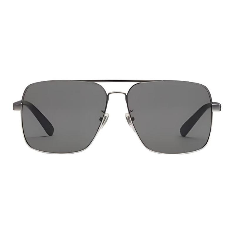 Gucci Logo Aviator Sunglasses Men's Black