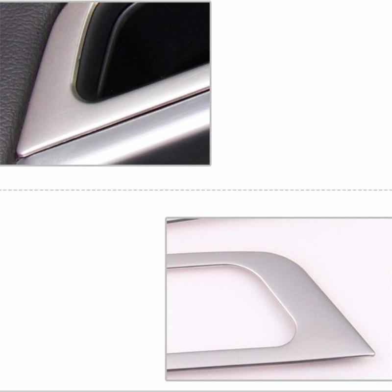 For Volvo XC60 S60 V60 Stainless Steel Inner Door Armrest Window Lift Button Cover Interior Trim 7pcs/4pcs Car Styling 2010-2017