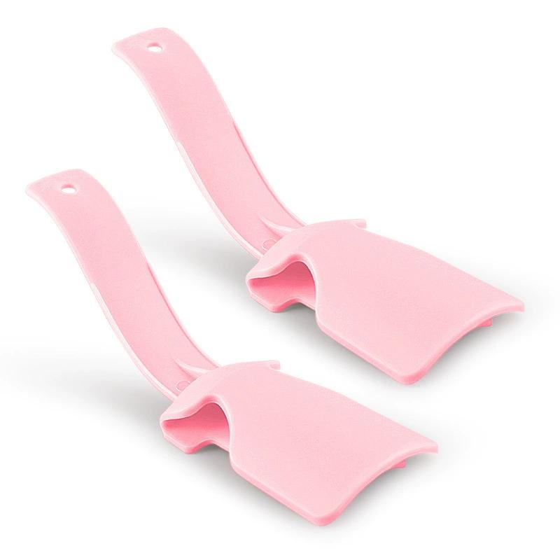 

Ріжок для взуття, Універсальний пластиковий ріжок для взуття для літніх людей та інвалідів, Легкий помічник для взування, Сумісний з будь-яким взуттям, Аксесуар для дому та подорожей 2pcs рожевий