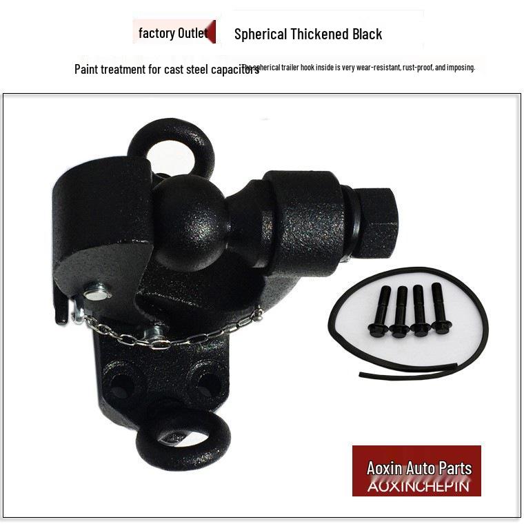 Compatible Toyota Prado Tow Hooks: Fits Prado 2700 and Prado 4000 Models.