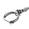 Artemis Kings AKE0103 Spear Earrings Silver Accessories for Men and Brand Hoop Drop 925 (Single Ear) - Women, Jewelry, Silver, Earrings, Earrings,