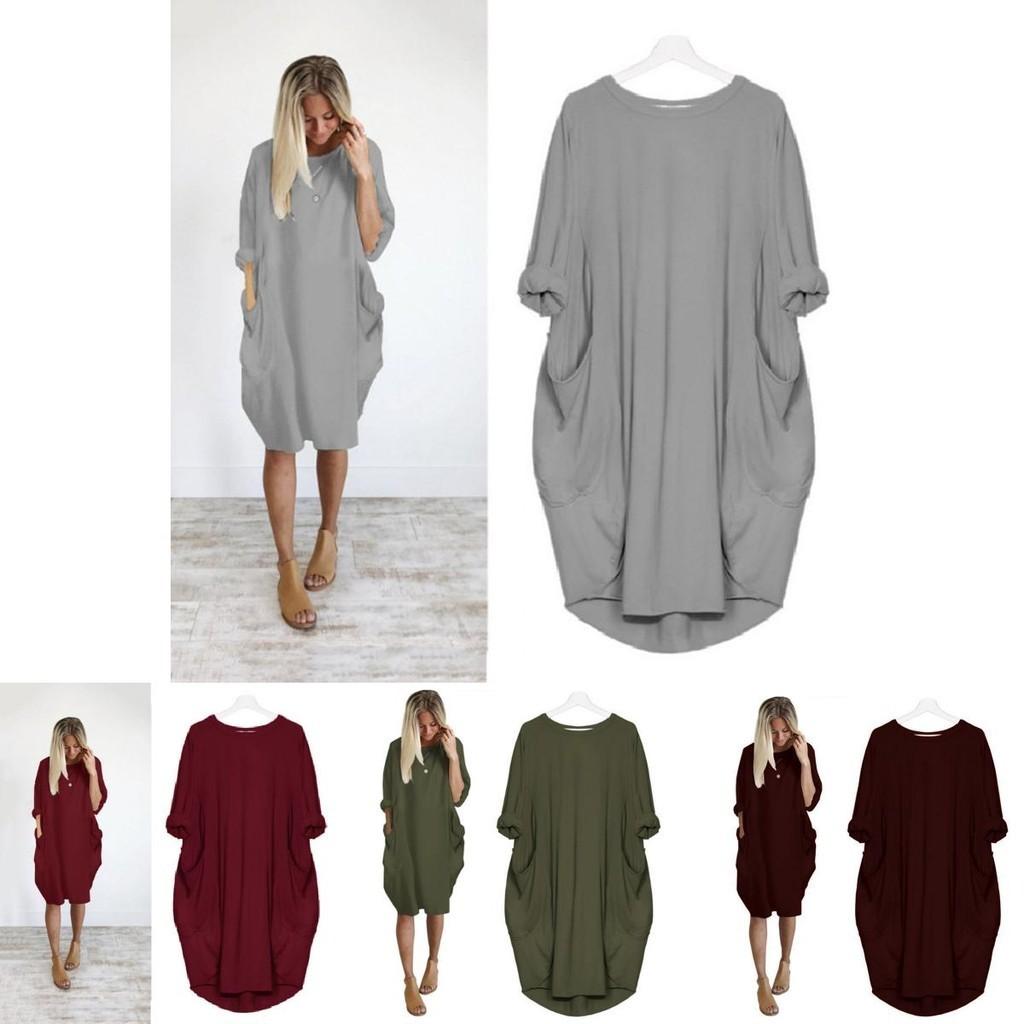 Eleganti Top a Maglia Larghi Elasticizzati da Donna con Tasche per un Look da Festa Perfetto