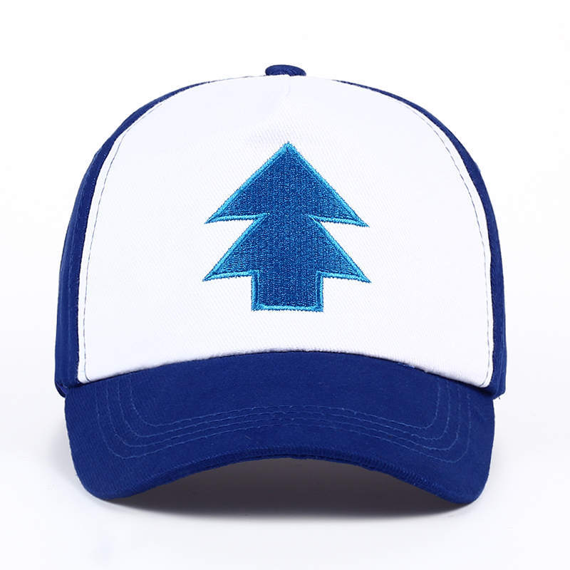 Cappelli con Pini Cartoni Animati Gravity Falls Dipper Cappellini da Baseball Accessori Cosplay Cappello Tela Regolabile Ragazzi Cappellino Pini Cotone Regalo alla Moda Tendenza