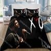 Mode Sänger XO The Weeknd Bettwäsche Set Einzelbett Twin Bett Full Queen King Size Bettwäsche Set Kinderzimmer Bettbezug Sets Bettlaken Set