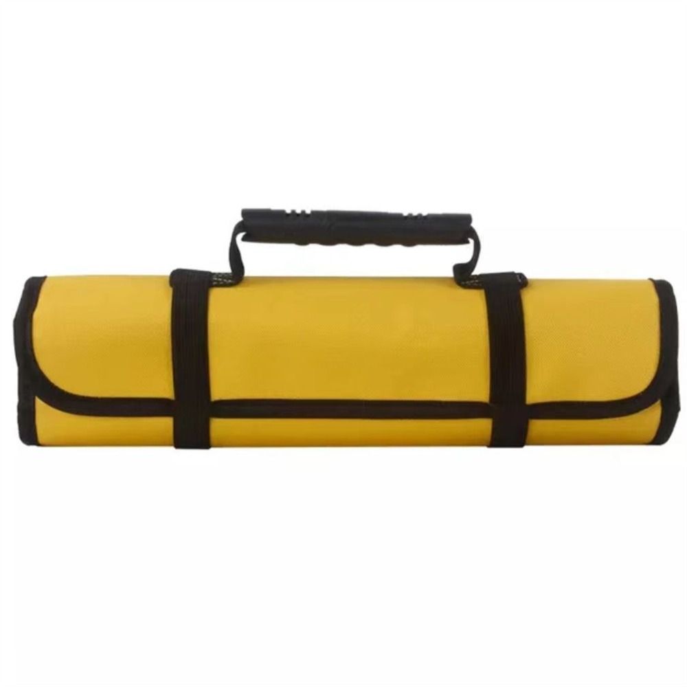 

Прочная ткань Оксфорд Сумка для хранения большой вместимости Сумка для ремонта Сумки для инструментов Сумка для набора инструментов Карман жёлтый