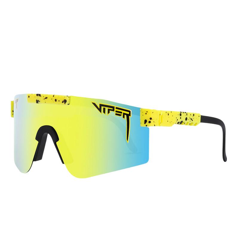 Fashionable Pit Viper Outdoor Sunglasses With Polarized Lenses And Windproof Design For Enthusiasts
