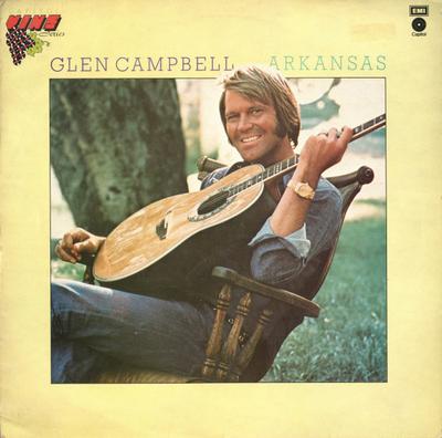 LP Schallplatte GLEN CAMPBELL - Arkansas VMP1001 Capitol Records 1975 UK Folk Gebraucht