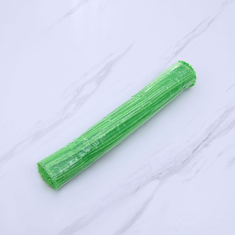 Chenille Stems Twist Sticks DIY Craft Pack for Kids - Solid Color Plush Strips
