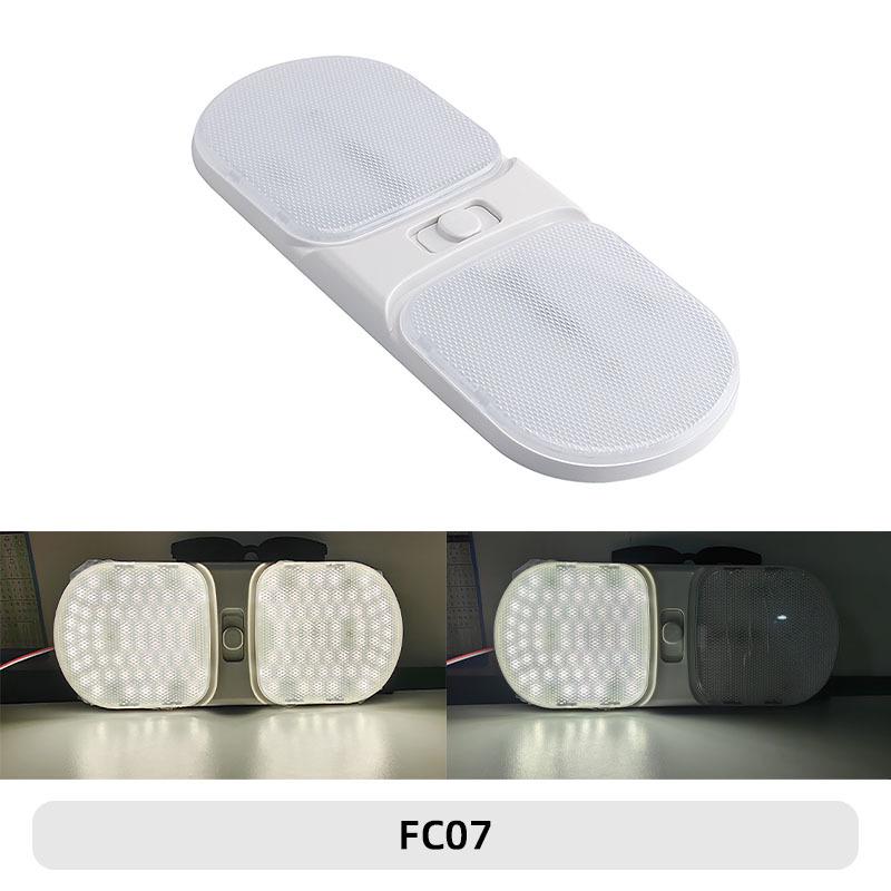 Dual-Color RV LED Interior Light: Roof, Reading, and Truck Cabin Compatible
