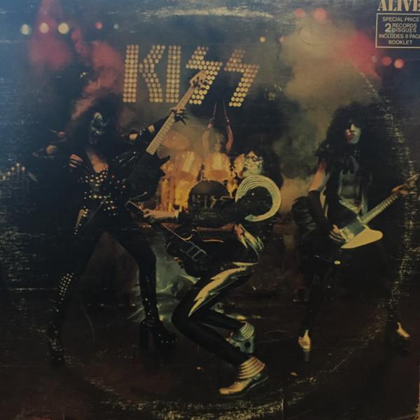 Виниловая пластинка KISS Alive NBLP7020 Casablanca 1975 Канада Рок Б/у