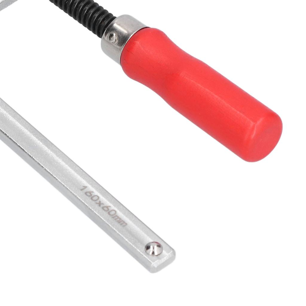 F Clamp Safe Aluminum Anti Slip Bar Clamps with Poplar Handle for Woodworking