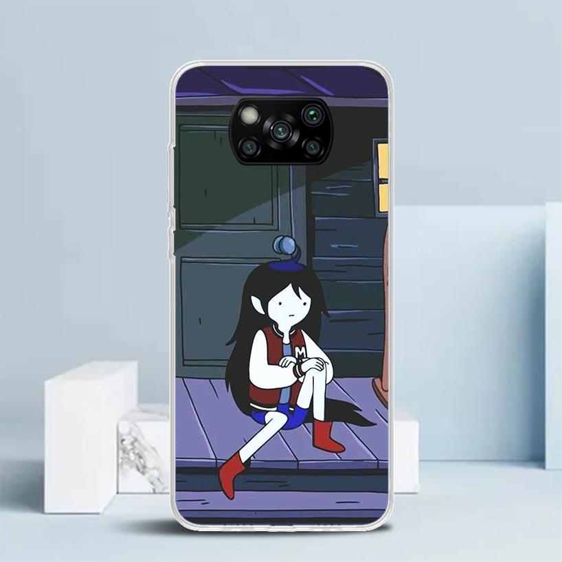 Adventure Marceline Jujuba Soft Cover for Xiaomi Poco F7 Ultra X7 X6 X5 Pro M7 Phone Case Redmi 15 15C 13 13C 12 12C 10 10C Prin