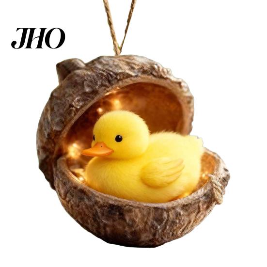Addobbo Natalizio di Lunga Durata Animale del Bosco Ghianda Ornamenti da Appendere Decorazione per Albero di Natale in Acrilico con Robusti Disegni di Scoiattolo Coniglio Pony 2D