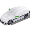 "Car Sunshade & Cover: Heat Insulation, Sun Protection, Front Windshield Umbrella for Compact Cars"