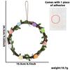 Wreath Easter Exquisite In Small Medium And Large Sizes Featuring Colorful Eggs And Blooms Beautiful