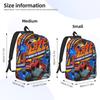 Blaze and the Monster Machines Casual Backpack High School Hiking Travel Daypack for Men Women Laptop Computer Shoulder Bag