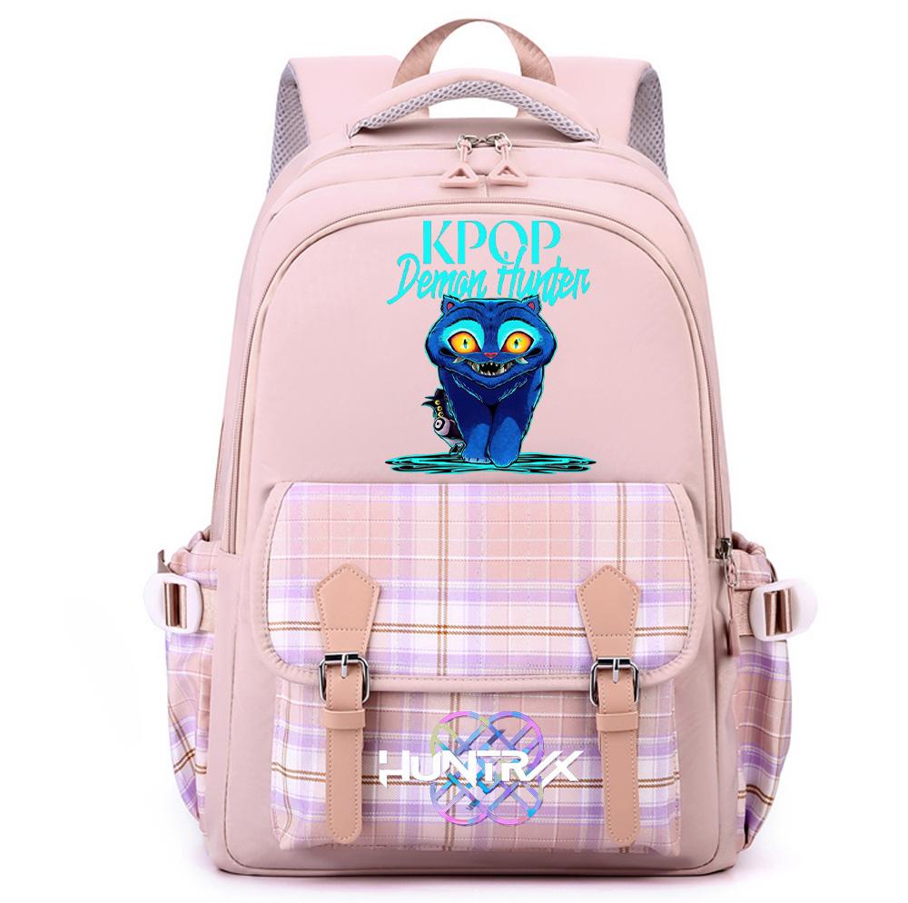 Anime K-Pop Printed Large Capacity Backpack for Teenger Student Girl Boy Schoolbag Bookbag Women Large Capacity Waterproof Travel Bag Kid Gift